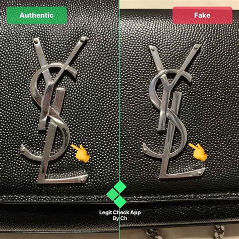 how to spot a fake ysl tie|real ysl logo.